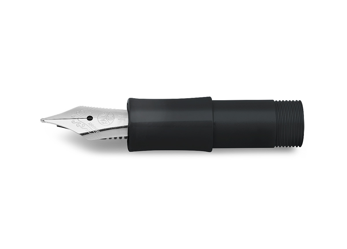 Пишущий узел для перьевой ручки Kaweco, SKYLINE B - 1,1 мм, черный/стальной KW10001113