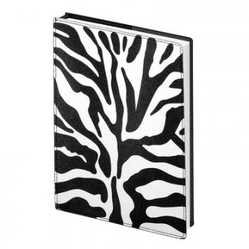 Ежедневник недатированный Infolio, 12х17 см, суперобложка Zebra