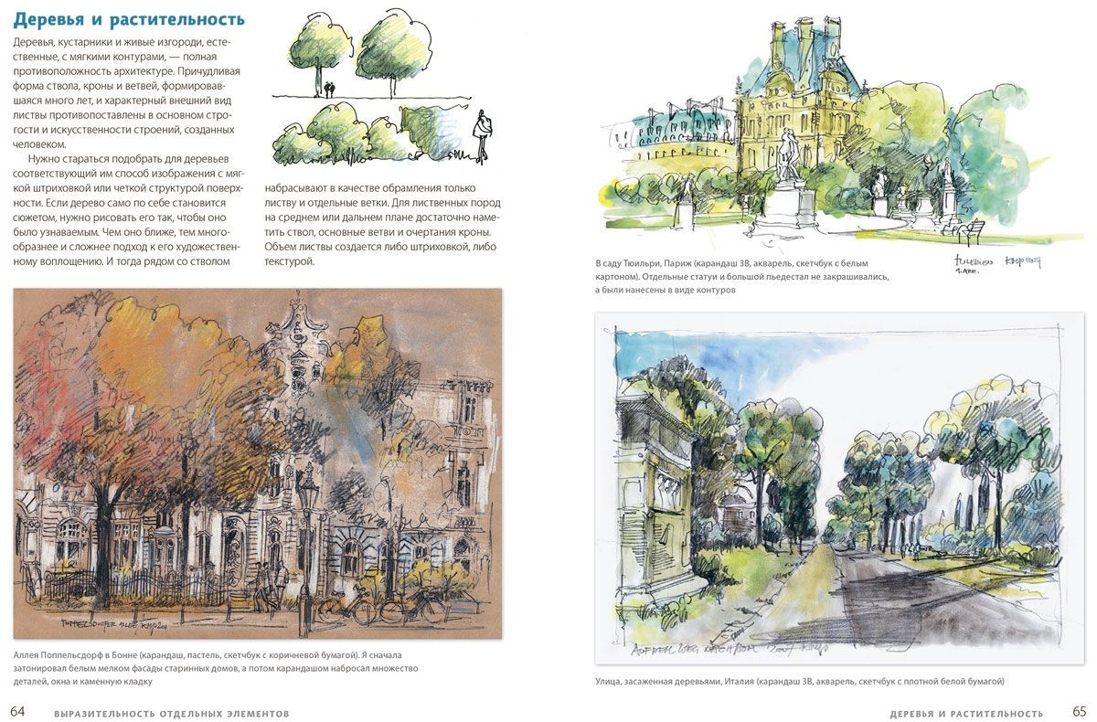 Книга \"Городской скетчинг шаг за шагом.Как быстро делать наброски и ...