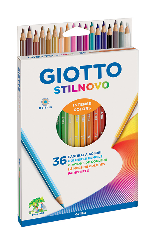 Набор карандашей цветных гексогональных Fila Giotto 