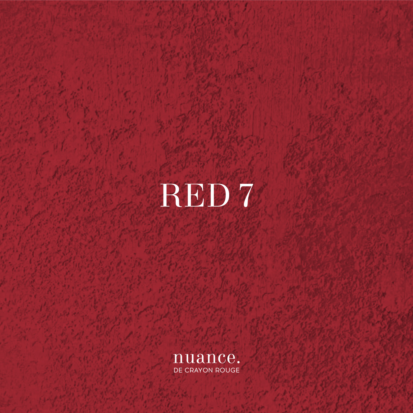 Пастель сухая ручного изготовления nuance., RED 7 (PR146, PR53:1, PY6, PBL7)