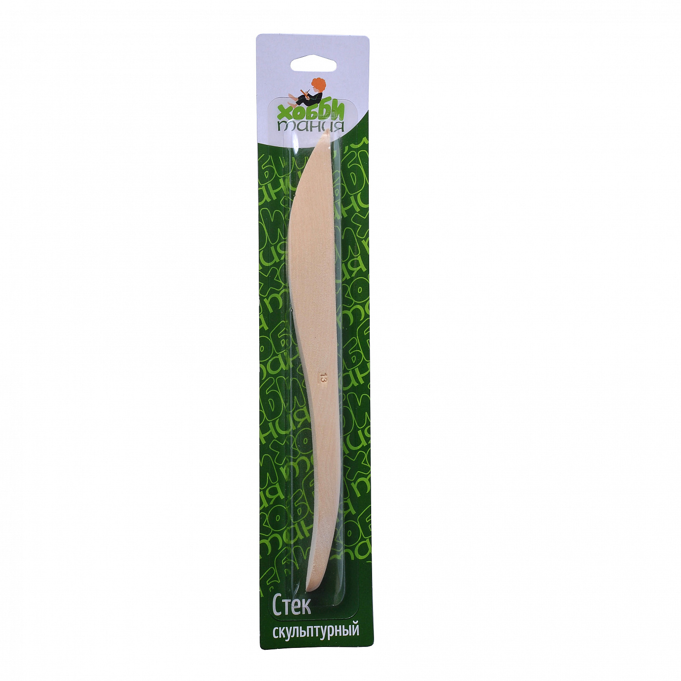 Стек деревянный двухсторонний, длина 20 см, №13 нож разделочный regent inox nippon длина 200 320 мм