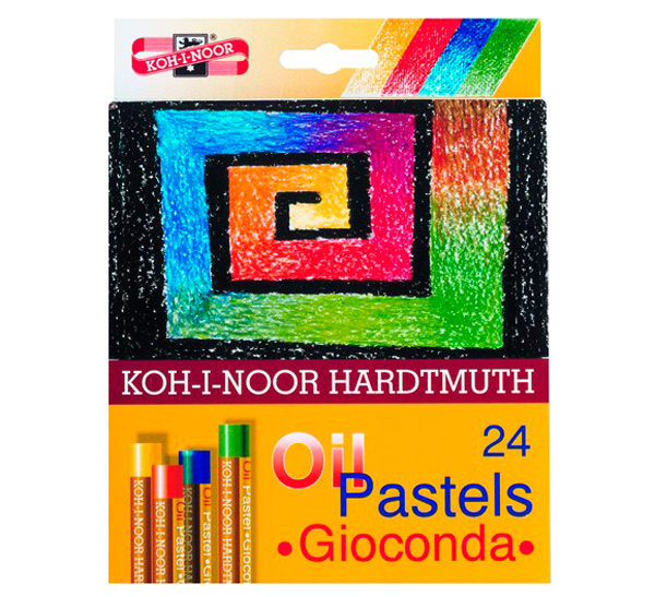 Набор масляной пастели Koh-I-Noor 24 цв набор пастели масляной гамма студия 72 а картон упак