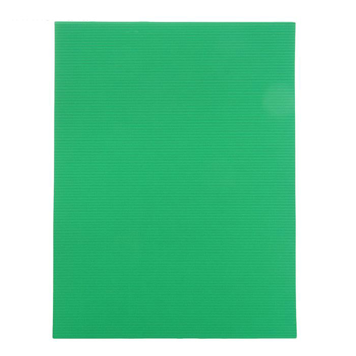 Картон гофрированный Sadipal 50х65 см 328 г Зеленый тетрадь 18л кл смышленый енот мел картон 60г м2