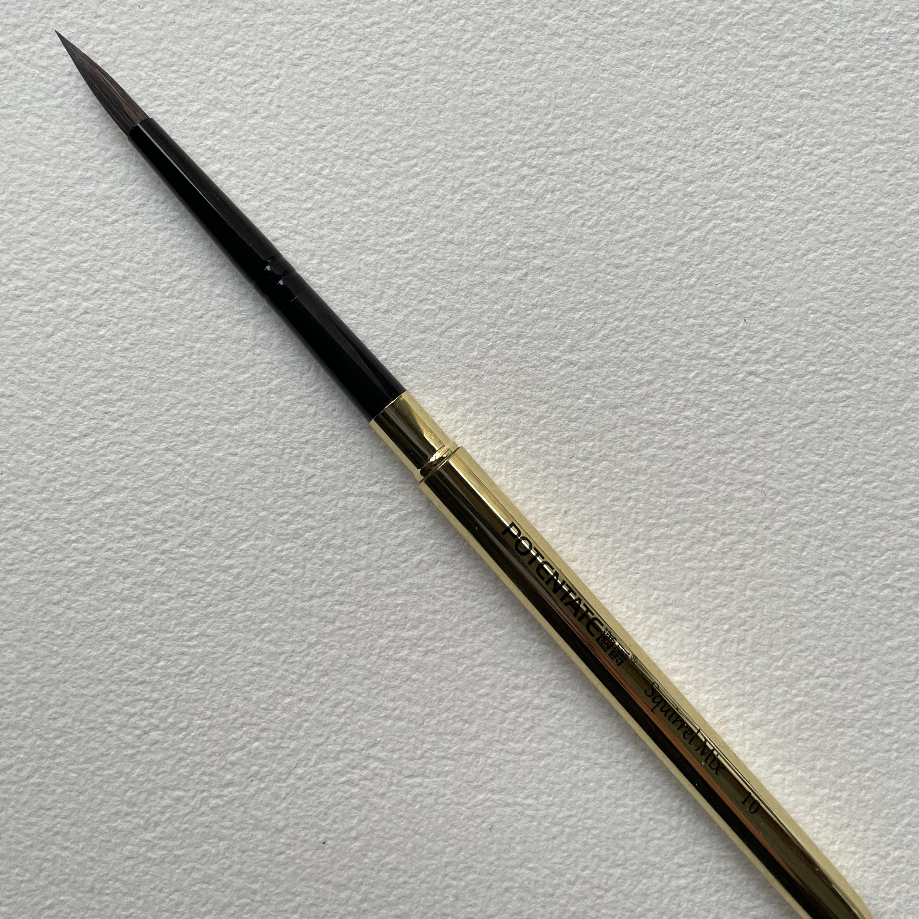 Кисть волос смешанный круглая 10 Potentate ручка съемная металлическая 804₽