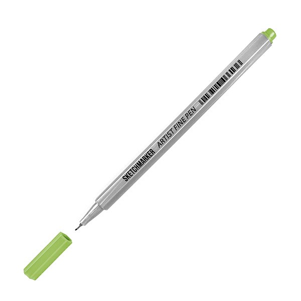 Ручка капиллярная SKETCHMARKER Artist fine pen цв. Яблоко ручки капиллярные черные 04шт pigma sensei manga