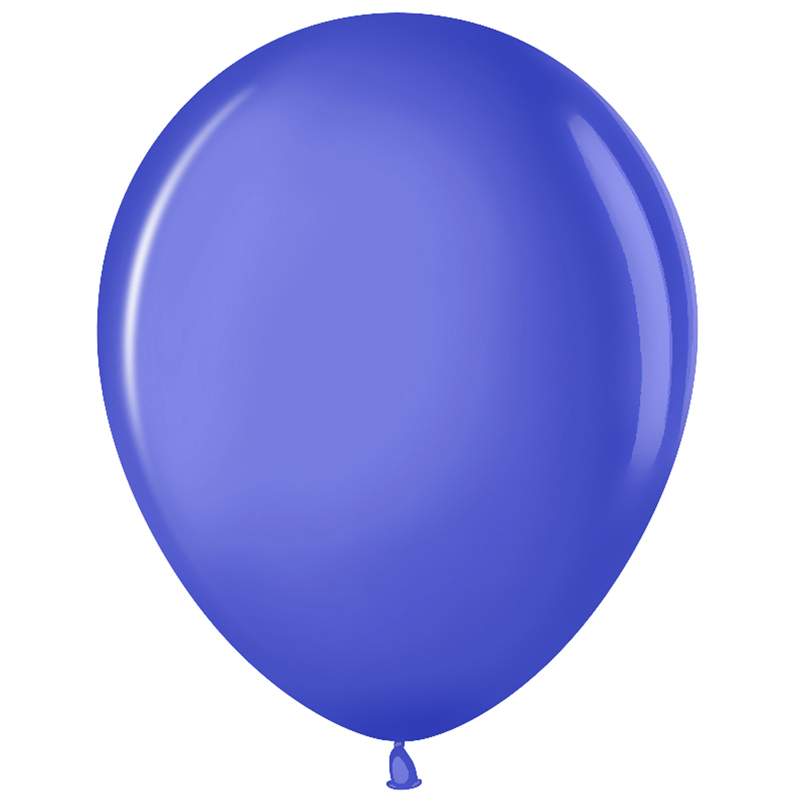 Набор воздушных шаров MESHU М12/30 см, 50 шт, пастель, синий