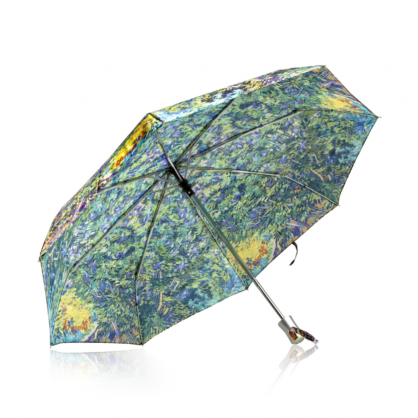 twinkle зонт темно синий mini umbrella dark blue Зонт складной Ван Гог 