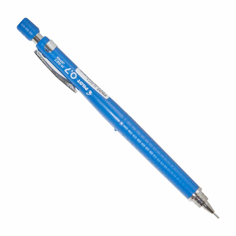 Карандаш механический Pilot 0,7 мм, синий корпус ручка на подставке n1 масляная основа на пружинке корпус чёрно синий чернила синие