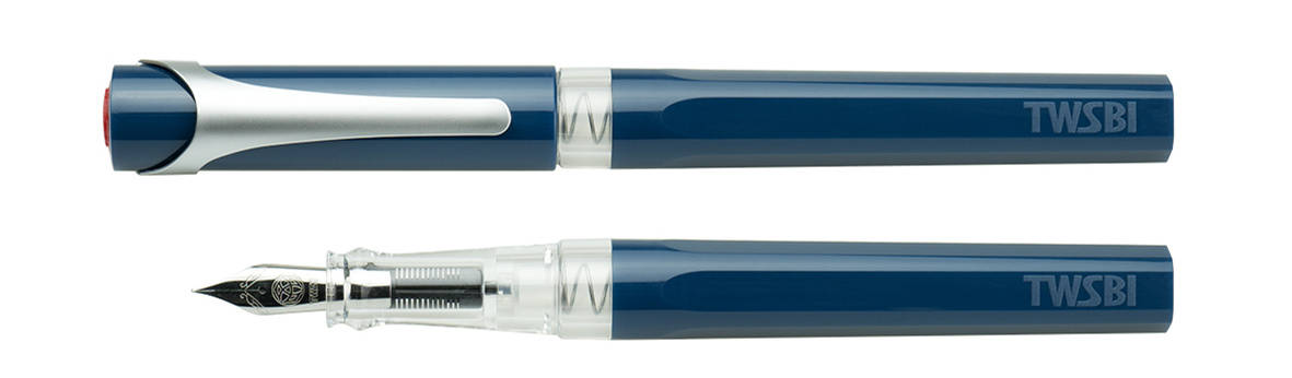Ручка перьевая TWSBI SWIPE, Темно-синий ручка перьевая twsbi swipe оранжевый f
