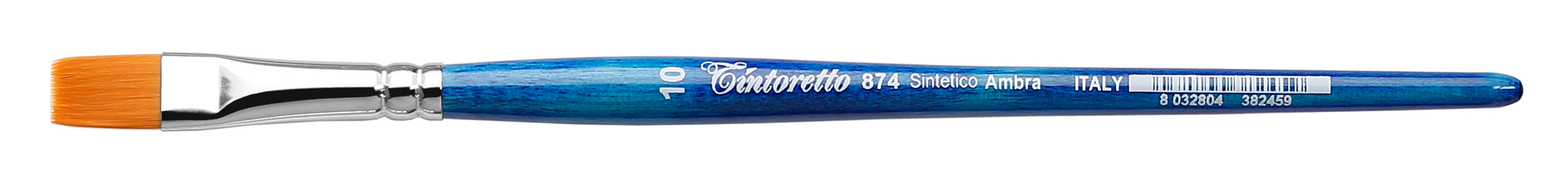 Кисть синтетика №10 плоская Tintoretto 