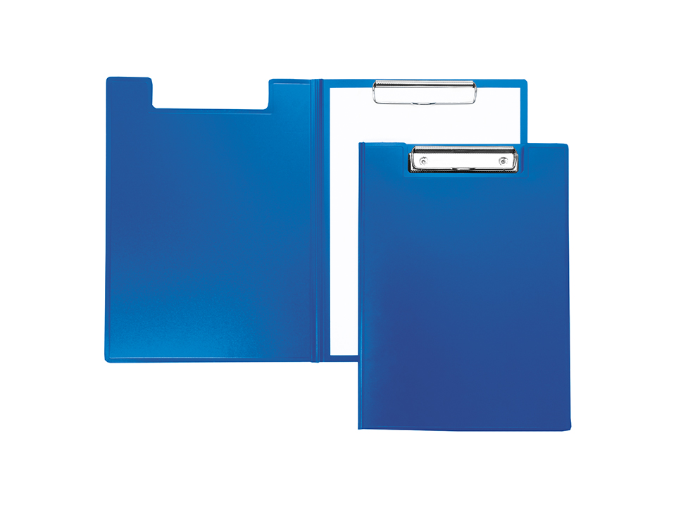 Папка-планшет с зажимом Berlingo А4, пластик, цвет синий Brg-APp_04302