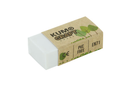 Ластик KUM Eraser Craft ластик pentel hi polymer eraser ain standart 65х13 6х13 6 мм