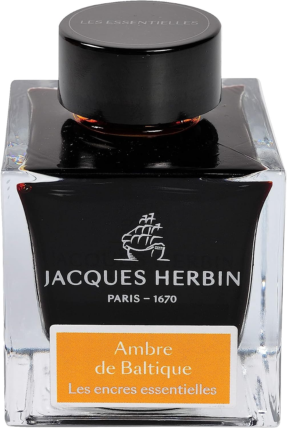 Чернила в банке Herbin Prestige 50 мл Ambre de Baltique Желто-коричневый 3489₽