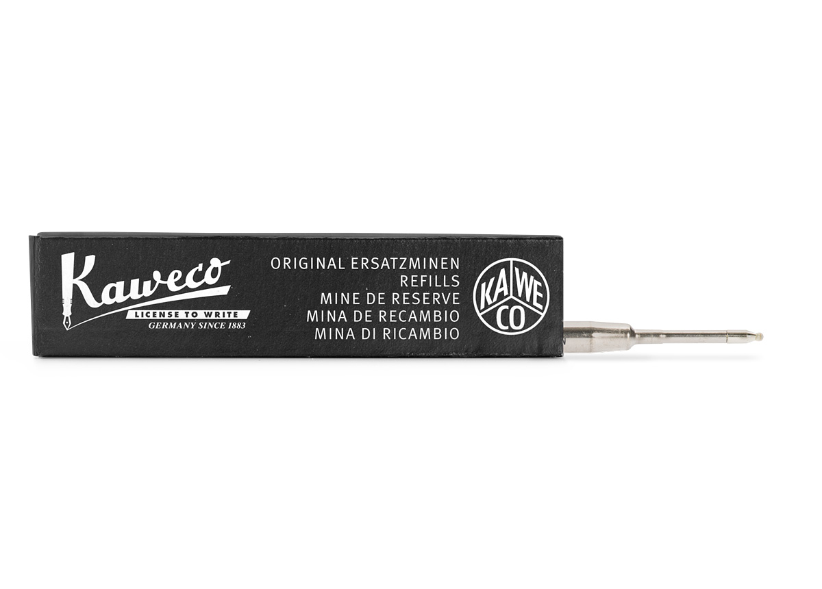 Стержень для роллера KAWECO G2 0,7 мм черный ручка перьевая kaweco skyline sport ef 0 5 мм корпуса мятный