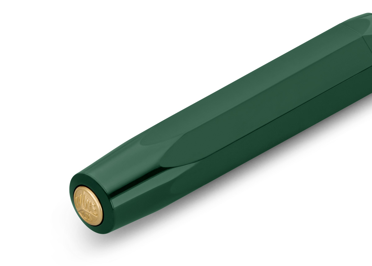 Ручка перьевая Kaweco CLASSIC Sport EF 0,5 мм, чернила синие, корпус зеленый KW10000487 - фото 4