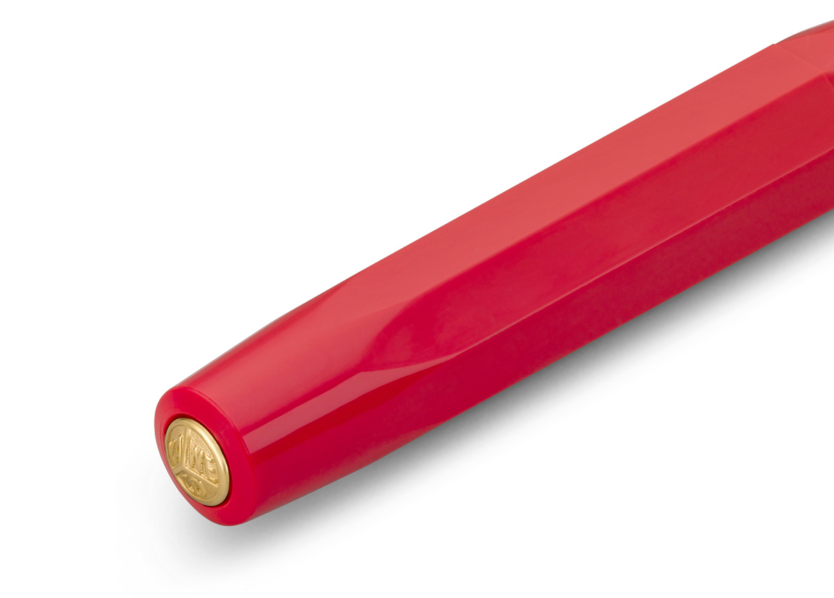 Ручка перьевая Kaweco CLASSIC Sport EF 0,5 мм, чернила синие, корпус красный KW10001145 - фото 4