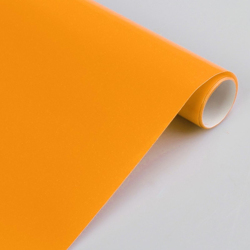 Бумага глянцевая SADIPAL в рулоне 0,5х2 м Оранжевый бумага упаковочная глянцевая двусторонняя тропики 70 × 100 см