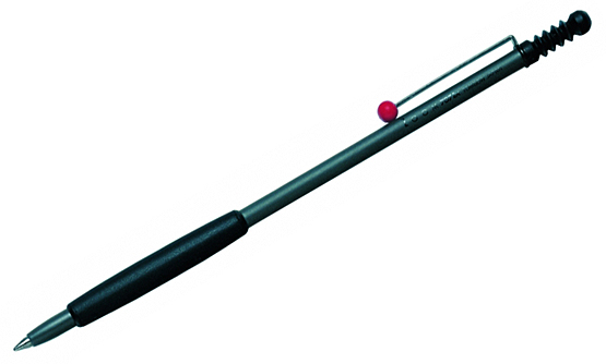 Ручка шариковая Tombow ZOOM 707 0,7 мм, корпус серый/черный/красный, в пенале