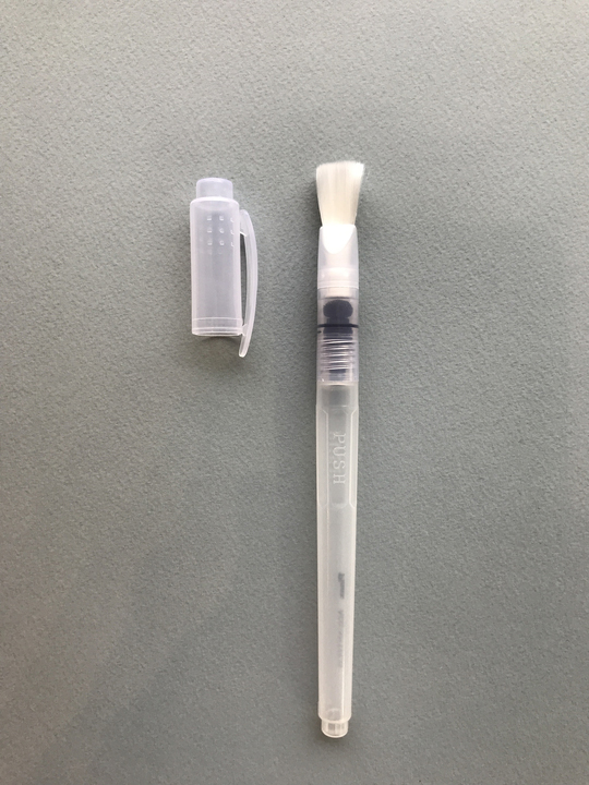 Кисть синтетика с резервуаром 12 плоская Pinax Aquantech большая 367₽