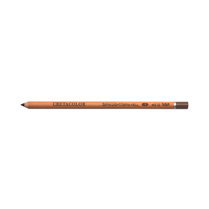 Карандаш Сепия светлая сухая CRETACOLOR карандаш блендер для осветления и получения эффекта реальной фотографии cretacolor молния белый