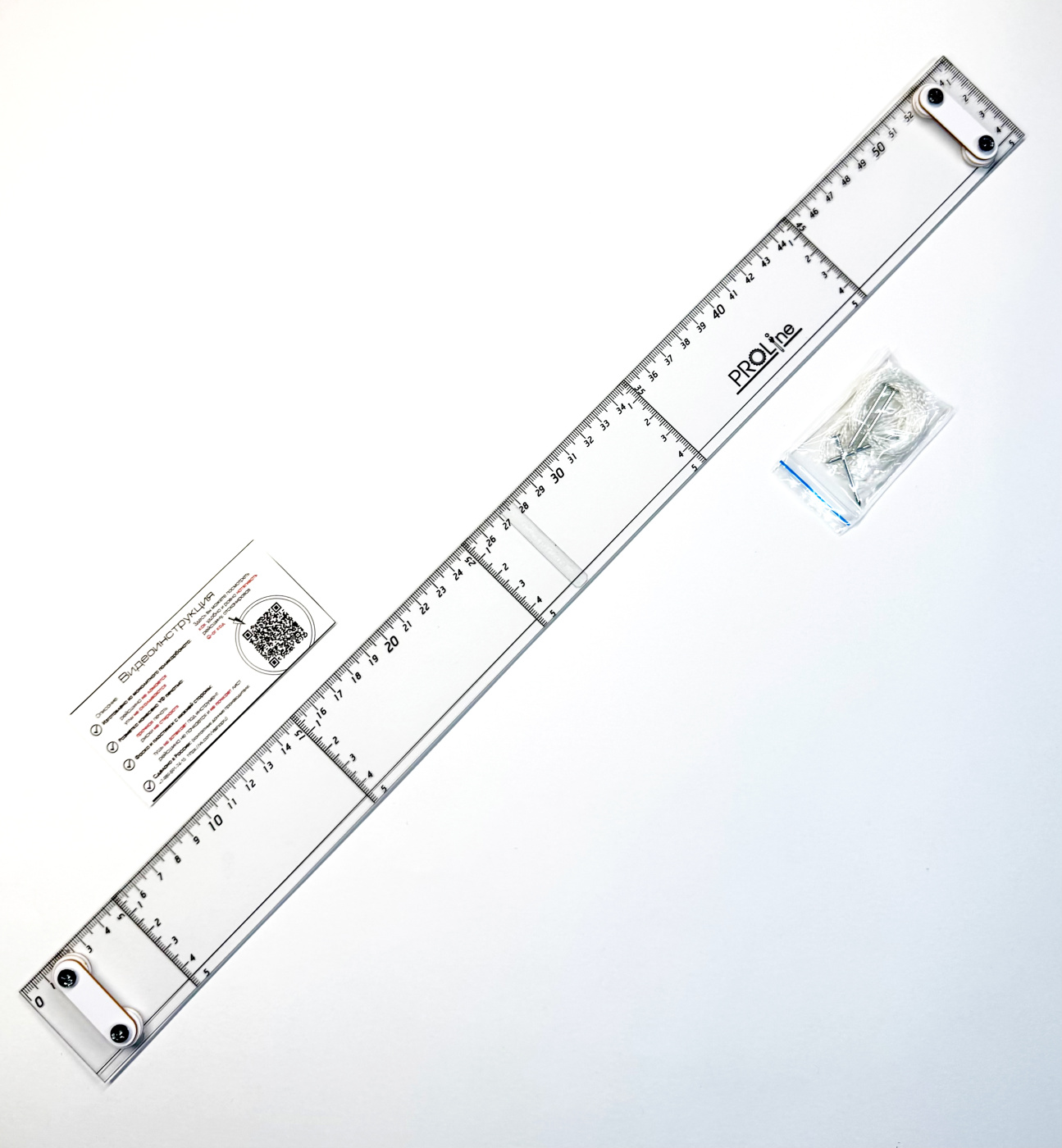 Рейсшина с рисками PROLine 50 см 2501₽