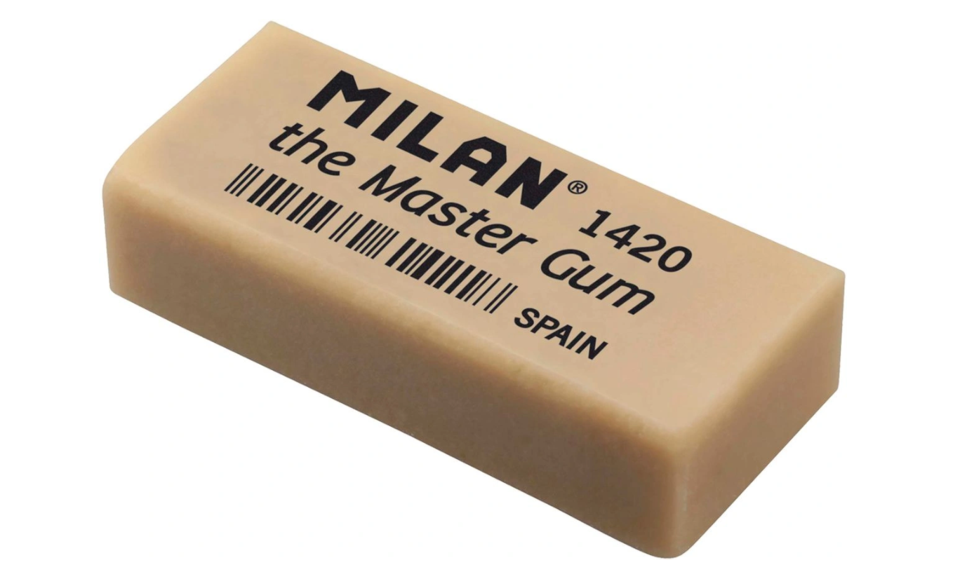 Ластик MILAN 1420 Master Gum 55x23x12 мм M-CMM1420-05 - фото 1