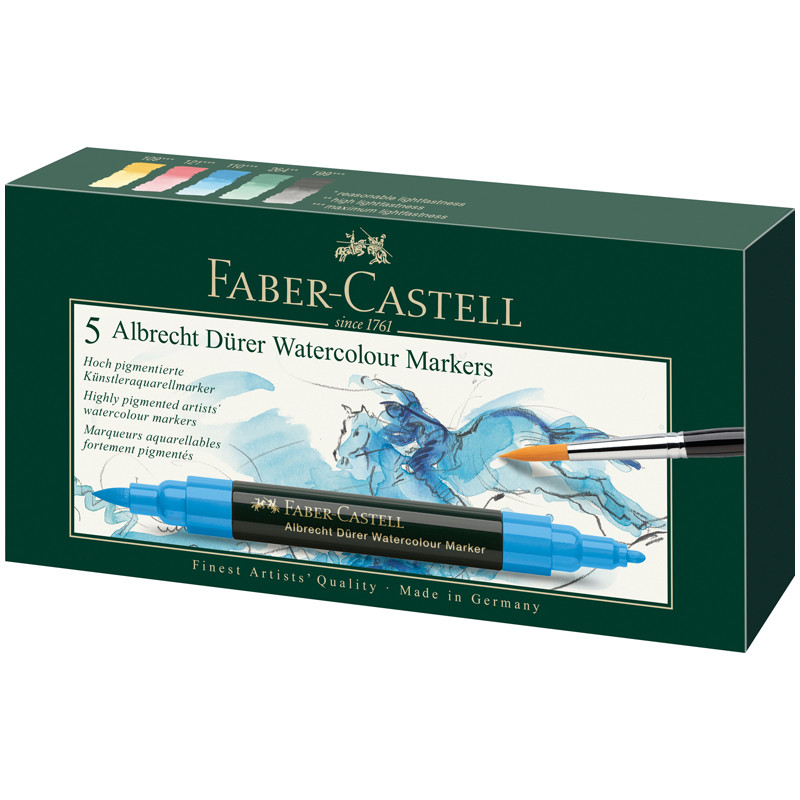 Набор акварельных маркеров Faber-castell 