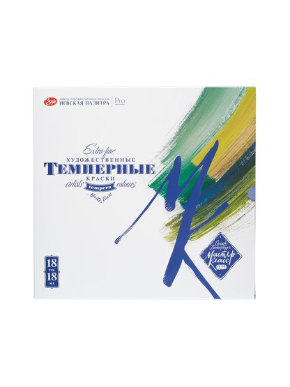 Набор темперы Мастер-Класс 18 шт х 18 мл картон 4430₽