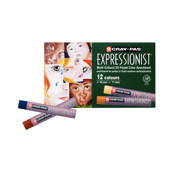 Набор масляной пастели Cray-Pas "Expressionist" 12 цв для начинающих