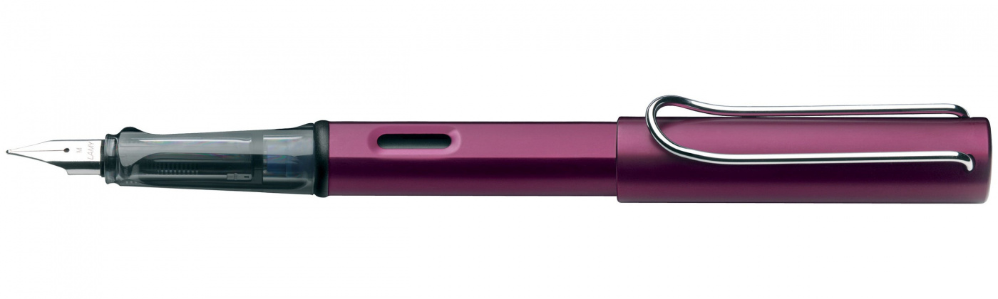 Ручка перьевая LAMY 029 al-star, F Пурпурный уроки красивого почерка для левшат