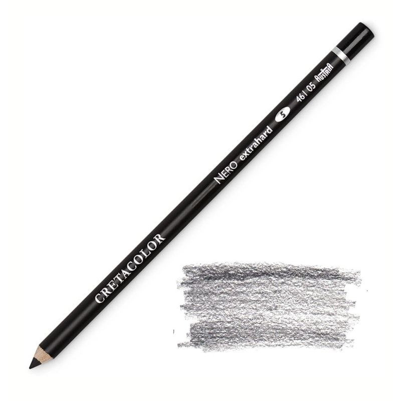 Карандаш масляный Cretacolor Nero, твердость 5 карандаш для век серии soft touch ch p e 201 угольный х 6 шт