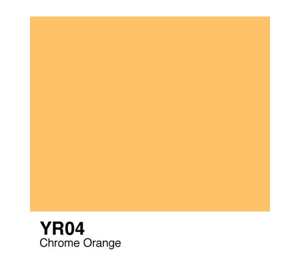 Чернила COPIC YR04 (хром оранжевый, chrome orange) C-чYR04 - фото 1