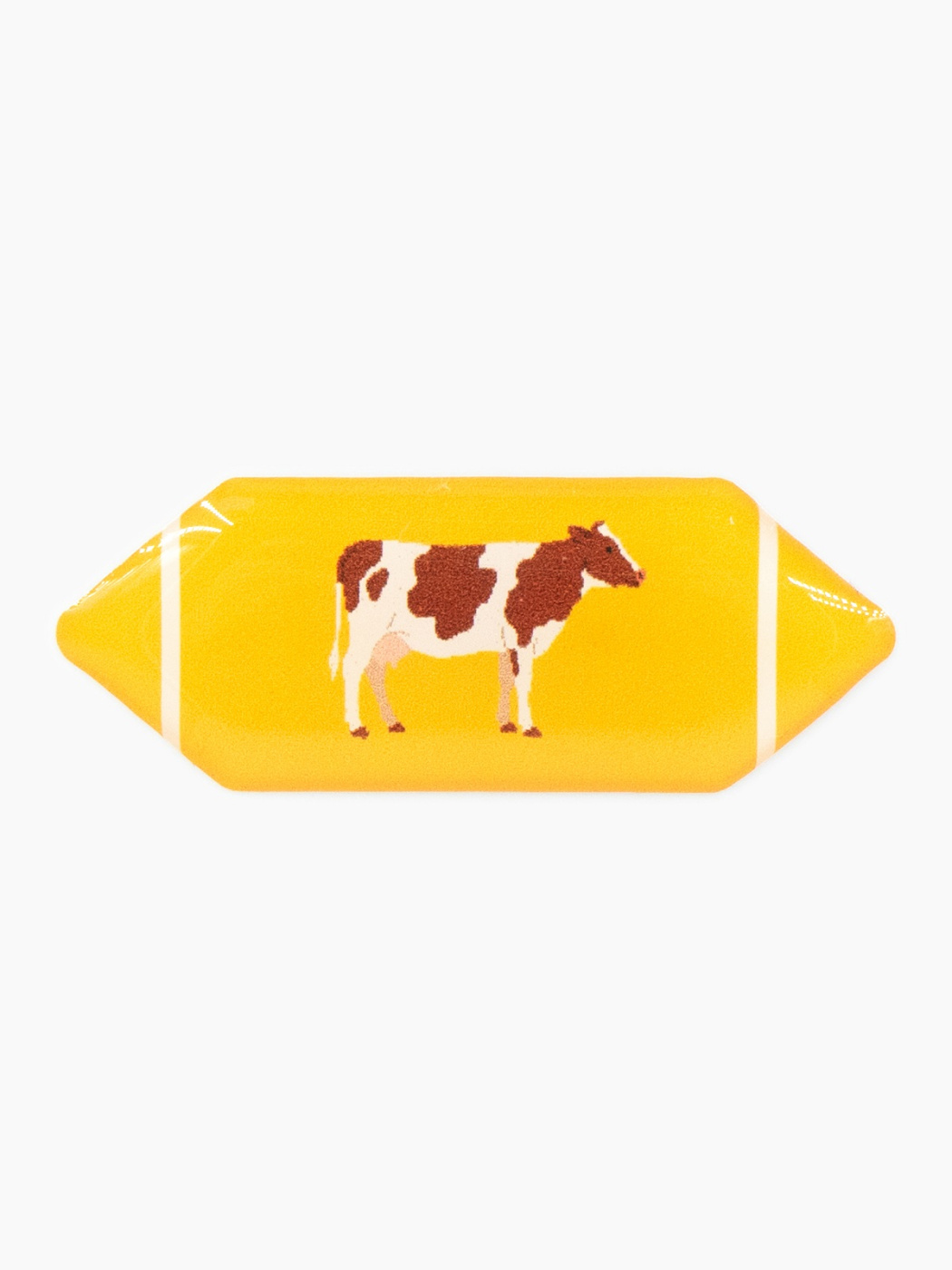 Стикер объемный "Конфета. Коровка"