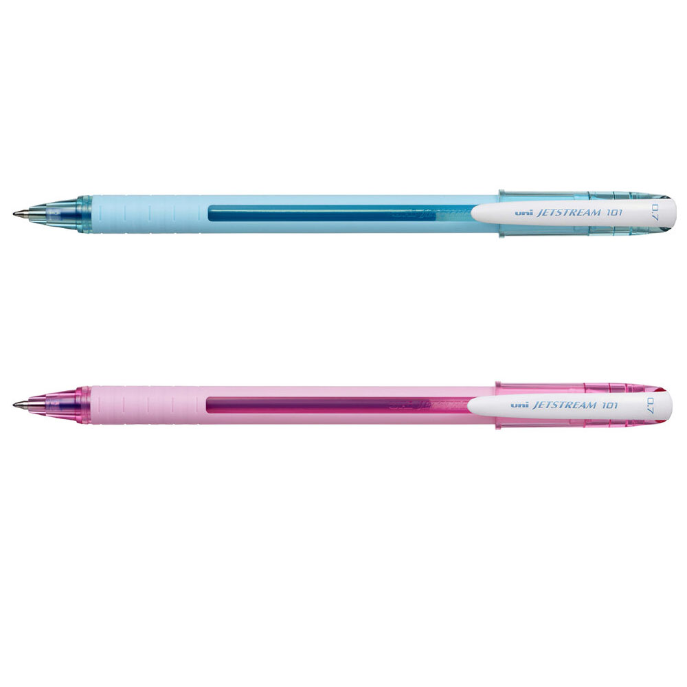 Ручка шариковая Uni Jetstream SX-101-07FL, 0,7 мм, синяя, цвет корпуса: лаванда Uni-138588 - фото 2