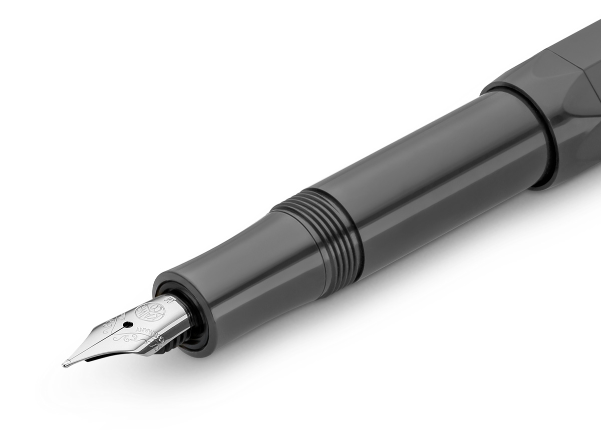 Ручка перьевая Kaweco SKYLINE Sport BB 1,3 мм, чернила синие, корпус серый KW10000756 - фото 4