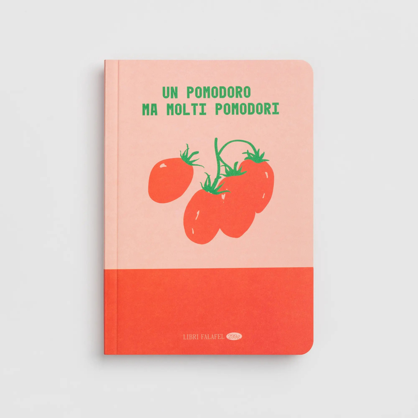 Блокнот для записей FALAFEL BOOKS A5B Unique tomato