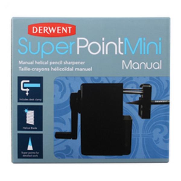 Точилка механическая Derwent Super Point Mini с ручкой пластиковая