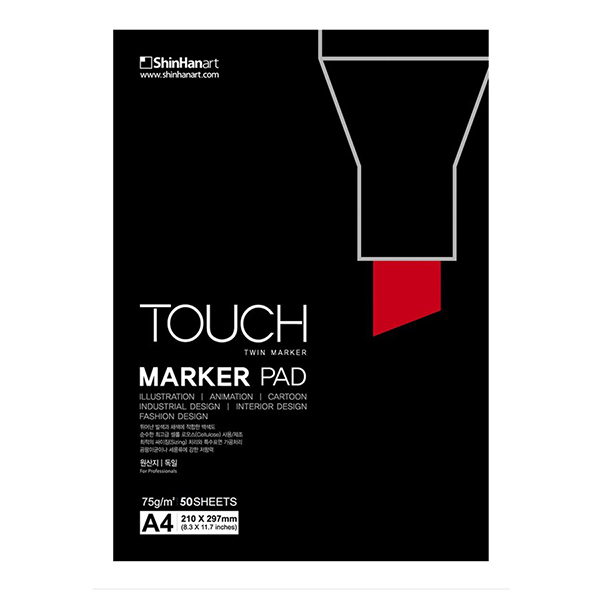 альбом для маркеров touch twin marker pad а4 50 л Альбом для маркеров Touch Twin 