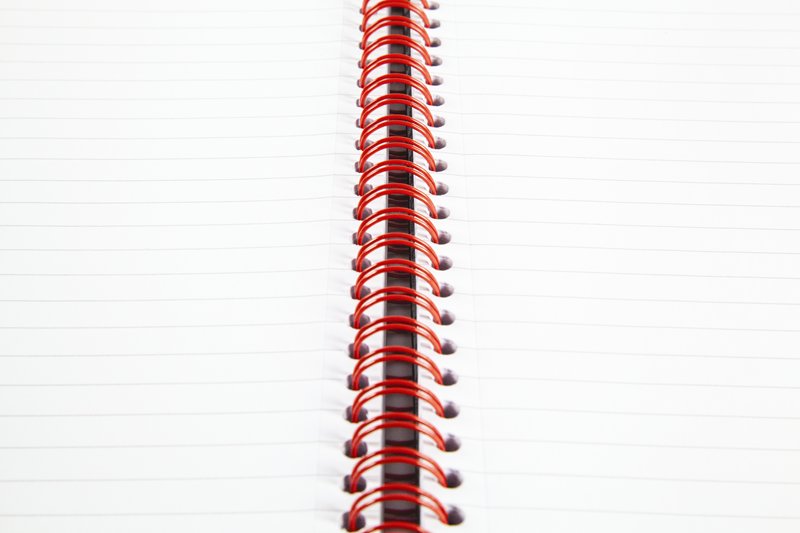 Блокнот в линейку OXFORD Black n Red A5 70 л двойная спираль пластиковая обложка Oxf-400047655 - фото 3