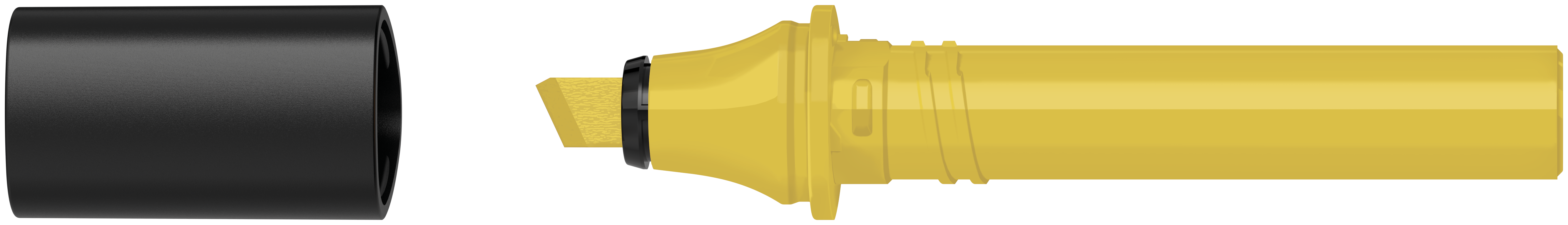 Картридж сменный Molotow  "Sketcher " K430 cо скошенным пером mustard