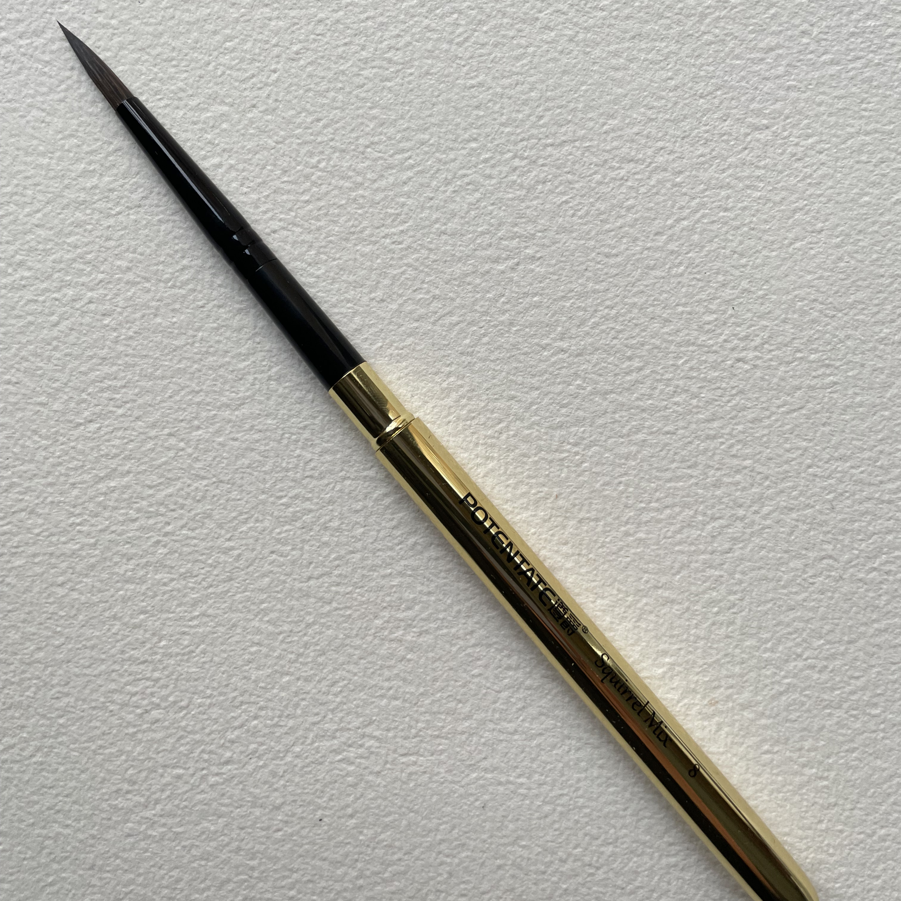 Кисть волос смешанный круглая 8 Potentate ручка съемная металлическая 748₽