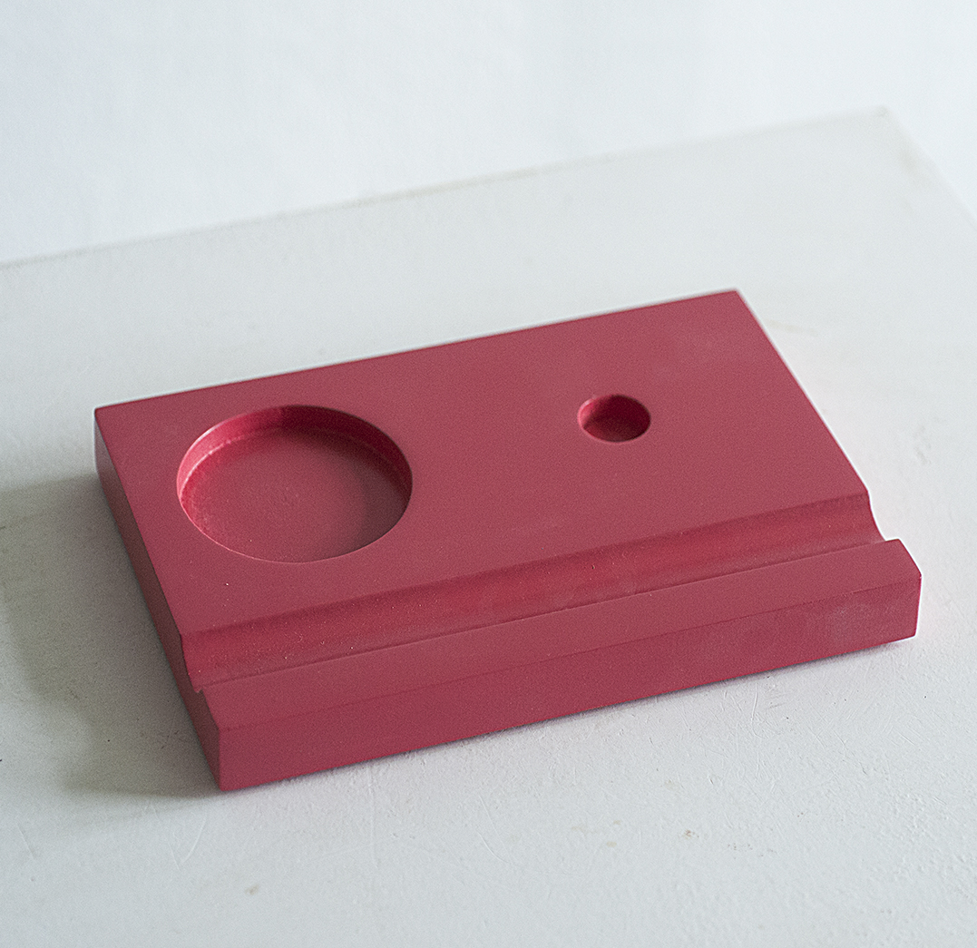 Подставка для чернильницы-непроливайки цвет красный 857₽