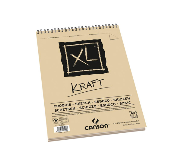      Canson  XL Kraft 29, 742  60  90 