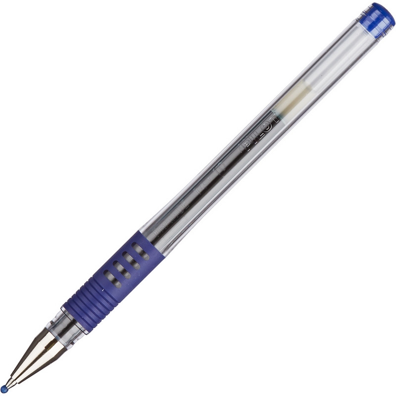 Ручка гелевая Pilot 0,5 мм черная ручка гелевая прикол с лампочкой микс новый год штрихкод на штуке