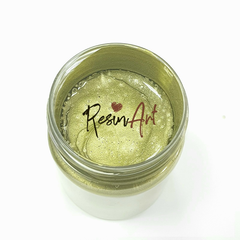 Жидкая поталь ResinArt 40 мл Лимонное золото