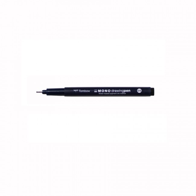 Линер Tombow MONO drawing pen 0,5 мм черный