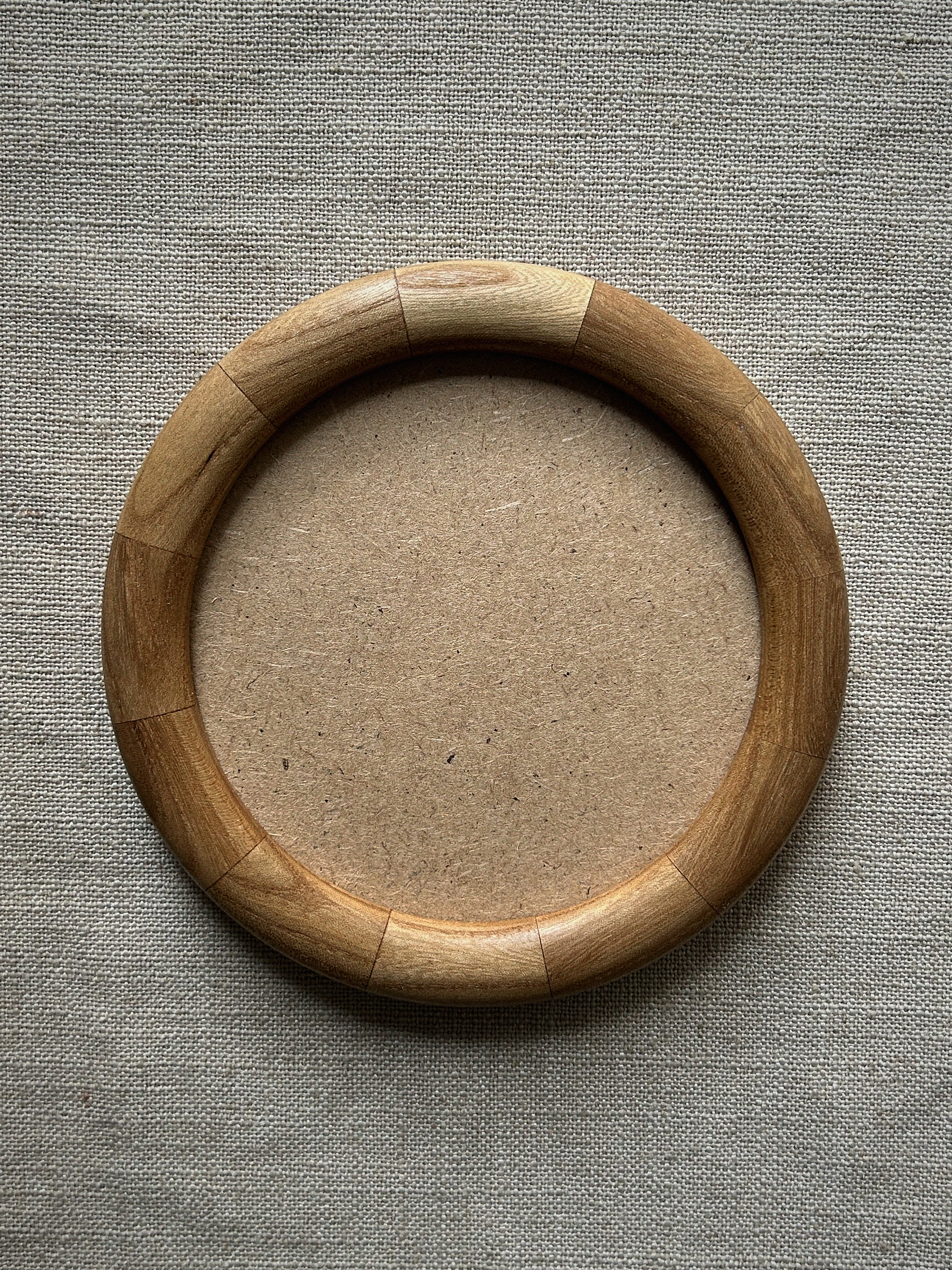 Рамка круглая KKhome ручная работа d10 дуб 590₽