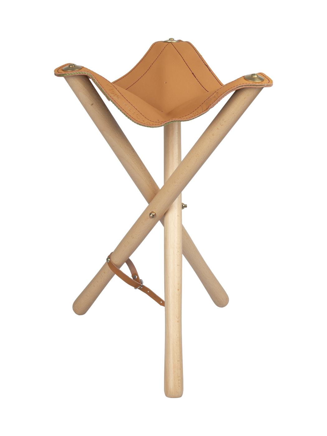 Стул складной для художника Невская палитра 37х37х45 см коричневая кожа бук 4279₽