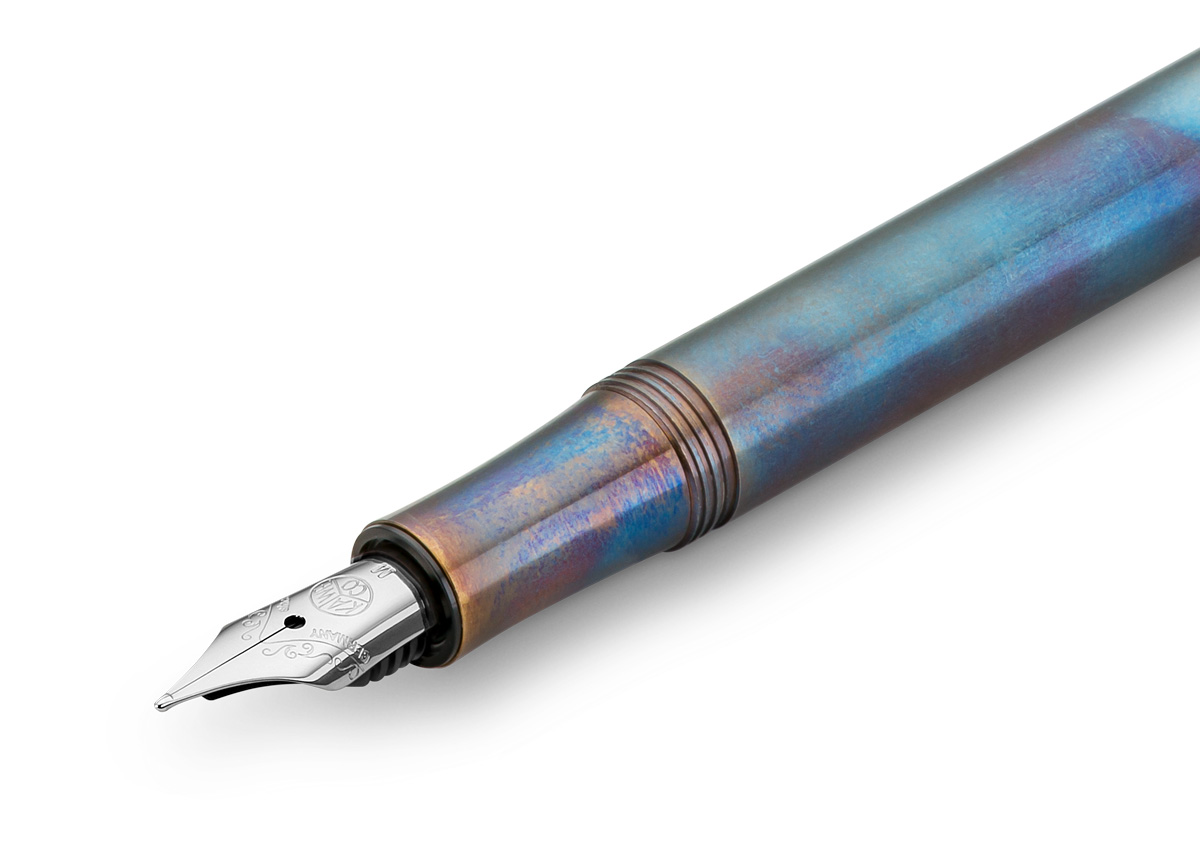 Ручка перьевая Kaweco LILIPUT F 0,7 мм, цвет корпуса перекаленный металл KW10000851 - фото 4